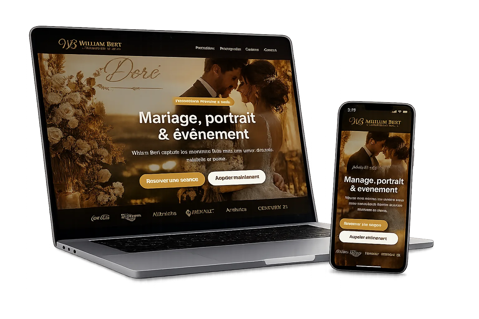 Aperçu du Site Galerie