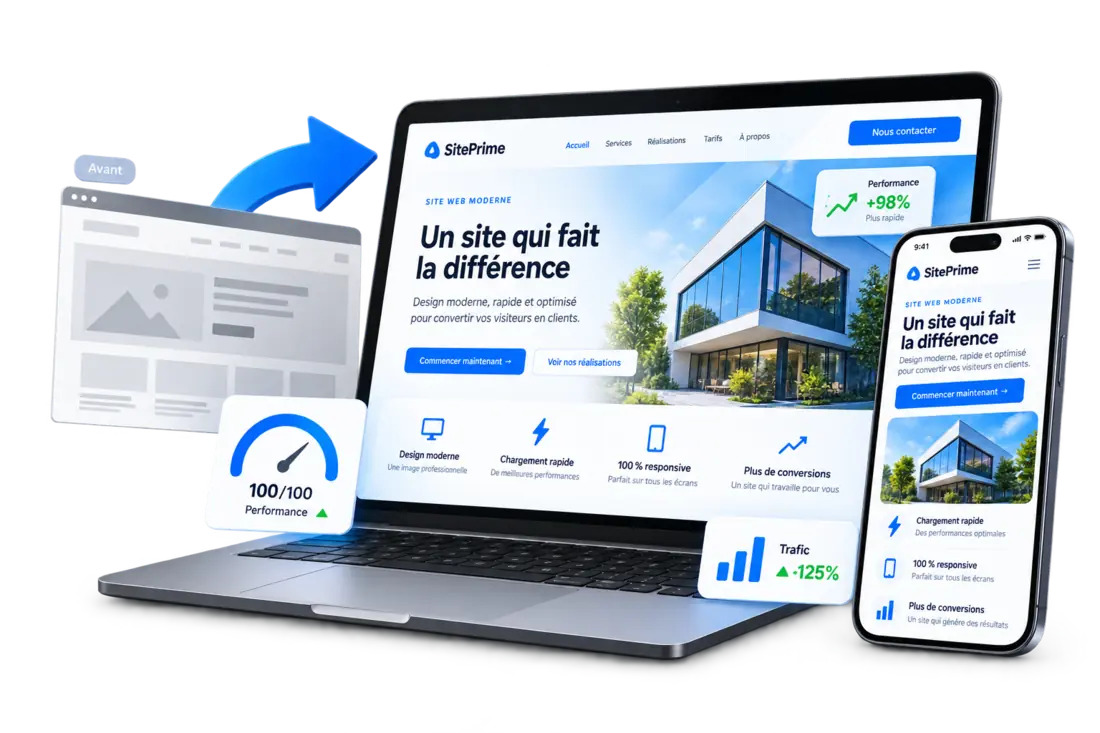 Refonte et modernisation d’un site internet