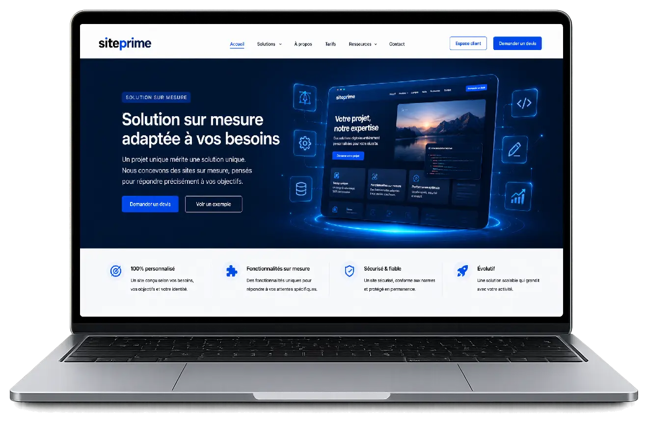 Création d’un projet digital personnalisé