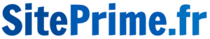 Logo de SitePrime.fr, entreprise spécialisée en création, refonte, maintenance et hébergement de sites WordPress